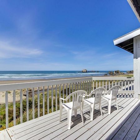 Spindrift Oceanfront Home Бандон Екстер'єр фото