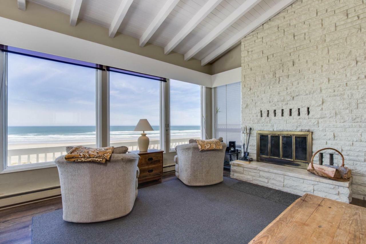 Spindrift Oceanfront Home Бандон Екстер'єр фото