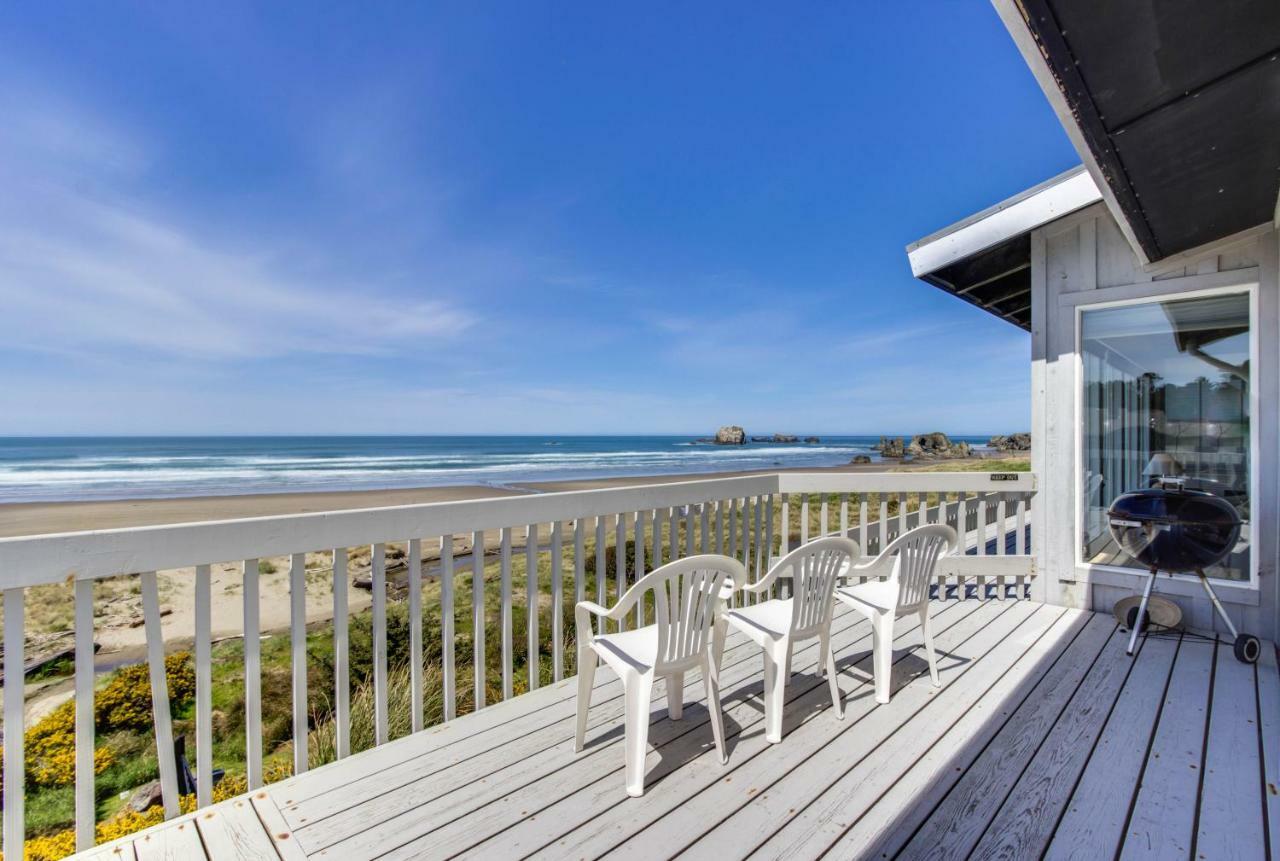 Spindrift Oceanfront Home Бандон Екстер'єр фото